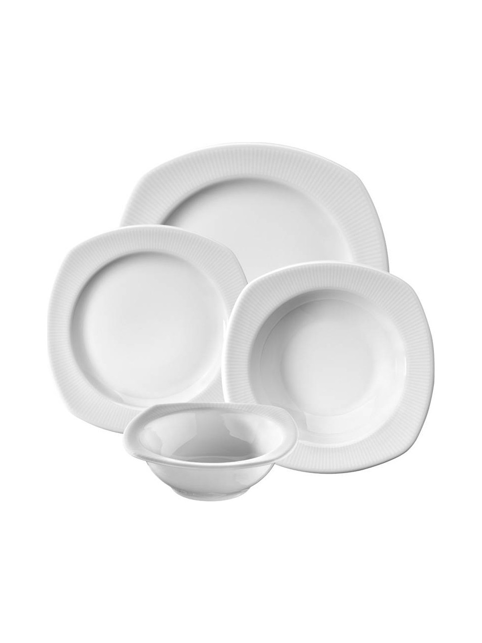 Kütahya Porselen Çisil 24 Parça 6 Kişilik Yemek Seti - Görsel 3