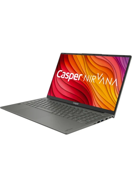 Casper Nirvana X650 Intel Core i5 13420H 16GB 500GB SSD Freedos 15.6" Taşınabilir Bilgisayar X650.1342-BV00X-G-F - Görsel 2